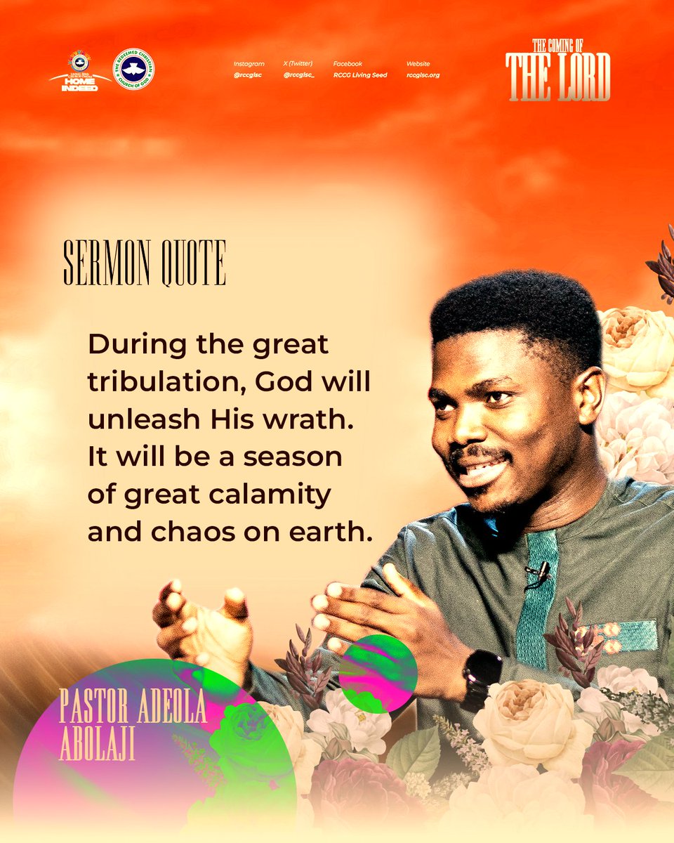 rccglsc_'s tweet image. At the judgement seat of Christ, our works will be tested by fire, only what is built on Jesus will last.

- Pastor @abolajiadeola

#rccglsc #teamard #sundayservice #rccg #thecomingofthelord