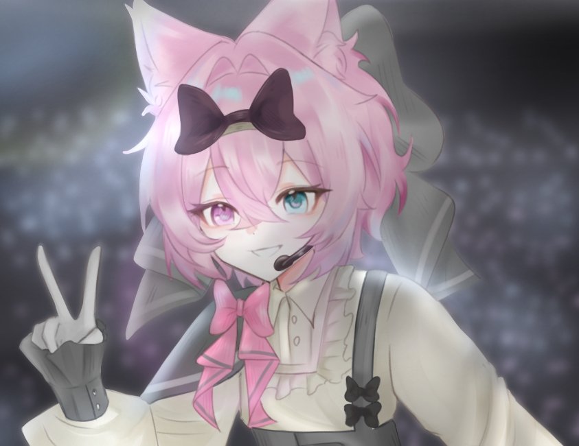_Skylin_'s tweet photo. #myart
#OC

' I want to be an idol like you 🌸 ' https://t.co/zmuA2yZvWm