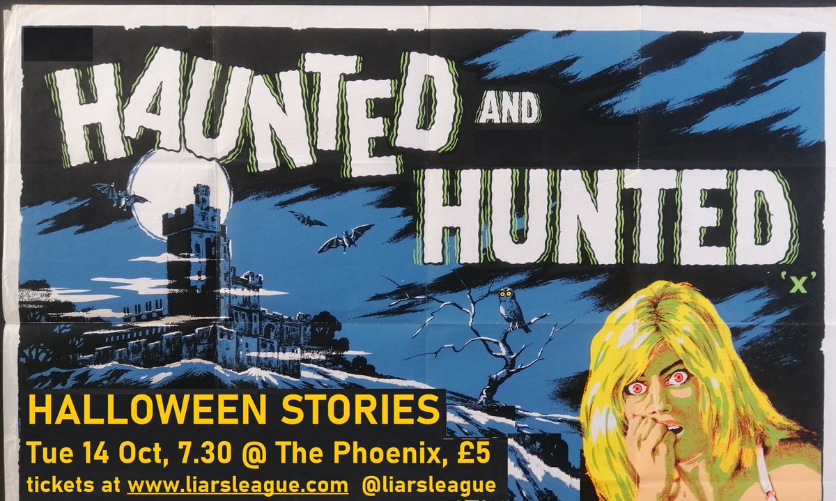 liarsleague's tweet photo. Meet the #HAUNTEDandHUNTED #Halloween #Shortstories Talent 2: @ElsieTrubshaw's Victorian #ArcticHorror MAGNITUDE is read by @TimLarkfield this Tue 14 Oct at @ThePhoenix_W1
"The ice is full of horrors ... God help you if you find."
YOU'RE WARNED!
🎟️£5 tix: https://t.co/Z2KOH6bvRO https://t.co/iDMqkEvyuq