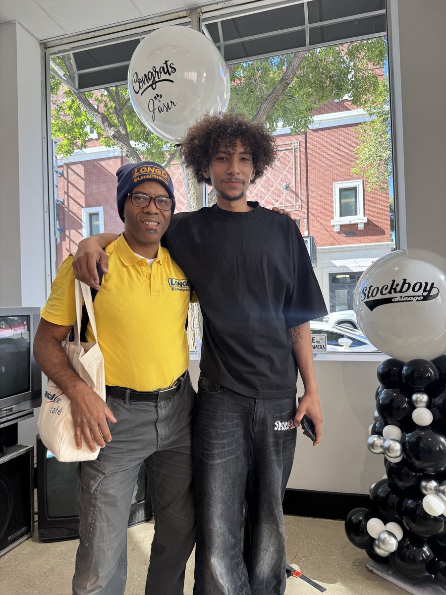 Yesterday @Stockboy (IG) grand opening in 
<a href="/HydePark_CHI/">Hyde Park CHI</a>