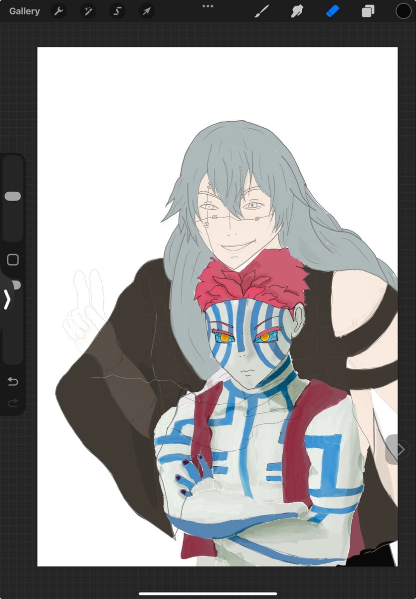 Rogue_Shadow1's tweet photo. 100% WIP though we’re getting places 🤣

Same VA and Akaza is just not havin it. 🤣🤣🤣
#JujutsuKaisen #DemonSlayer #fyp https://t.co/qbE6lmMmxW