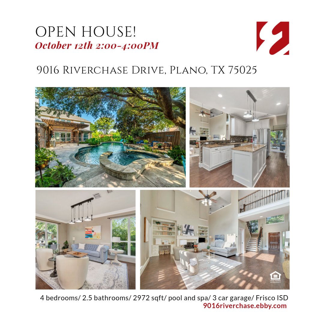 soldonshellydfw's tweet image. 9016riverchase.ebby.com Backyard goals 😍 4BR home in Plano w/ pool, spa &amp;amp; massive treed lot! Updates throughout + Frisco ISD schools. Close to 121, Tollway &amp;amp; all the good stuff. #PlanoLiving #HouseGoals #TexasHomes #FriscoISD #PoolVibes