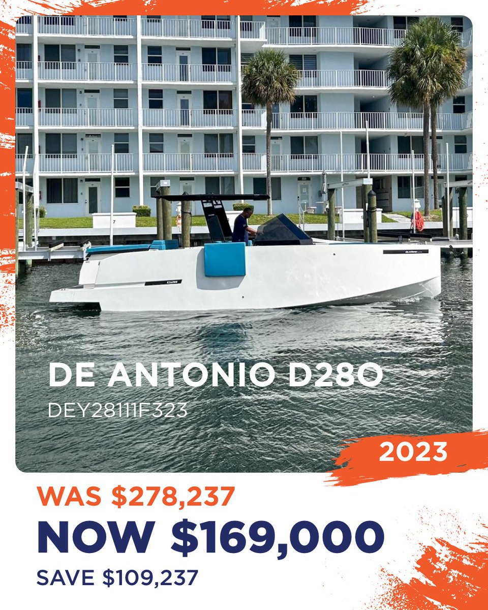 I - 6 more incredible boats. Exclusive pre-show prices.
⏳ Limited inventory, ready for immediate delivery.

Skip the crowds — lock in your deal before FLIBS 2025.
Only at Nautical Ventures.

#FLIBS2025 #BoatDeals #NauticalVentures #BoatLife #FloridaBoating #LuxuryBoats #BoatSale