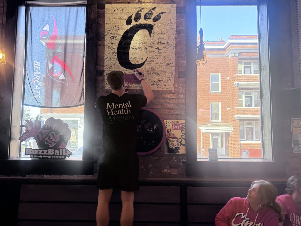 Mio’s wants to welcome our newest member to the Mio’s UC wall of fame <a href="/GoldayJake/">Jake Golday</a> !! 🏈🔥<a href="/BearcatJournal/">BearcatJournal.com</a> <a href="/ChadBrendel/">Chad Brendel</a> #Bearcats