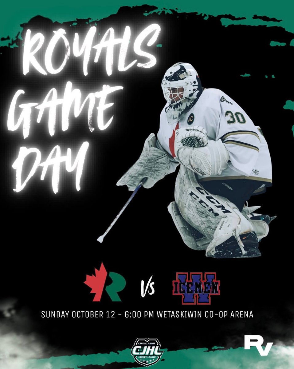 It’s GAME DAY THANKSGIVING SUNDAY EDITION! The Royals head south to Wetaskiwin as they face-off against division rivals Wetaskiwin Icemen. Puck drop goes at 6:00 PM #Royalmaniacs #yeg #juniorb #hockey <a href="/rayan_tubecc/">Rayan Tubeec</a>