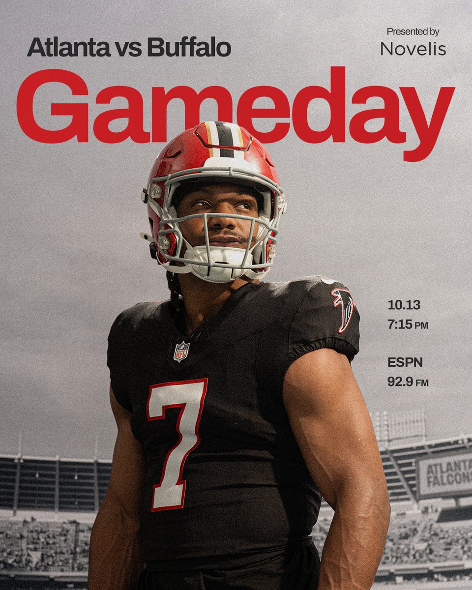 Rise up, ATL ‼️

It's GAME DAY on Monday Night Football!