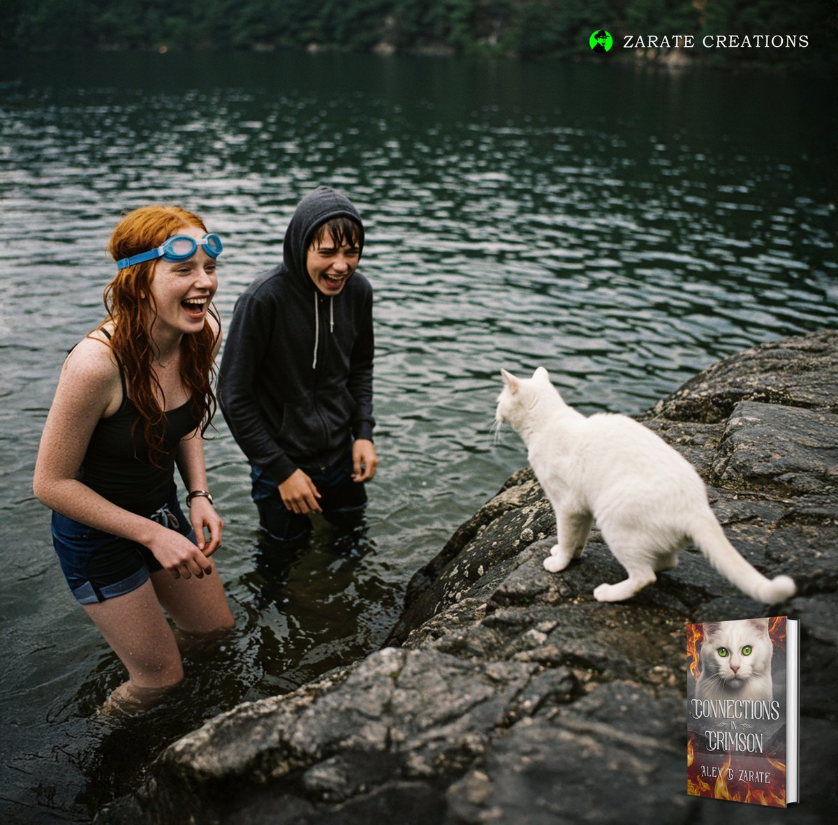 ZarateCreations's tweet image. Tommy and Snowy tried to teach Caroline how to teleport. Both teens ended up in the lake. Snowy kept dry. Laughter was unavoidable. Check out this Urban Fantasy Suspense today.

amazon.com/Connections-Cr…

#EpicUrbanFantasy #BookMagic #ConnectionsSaga