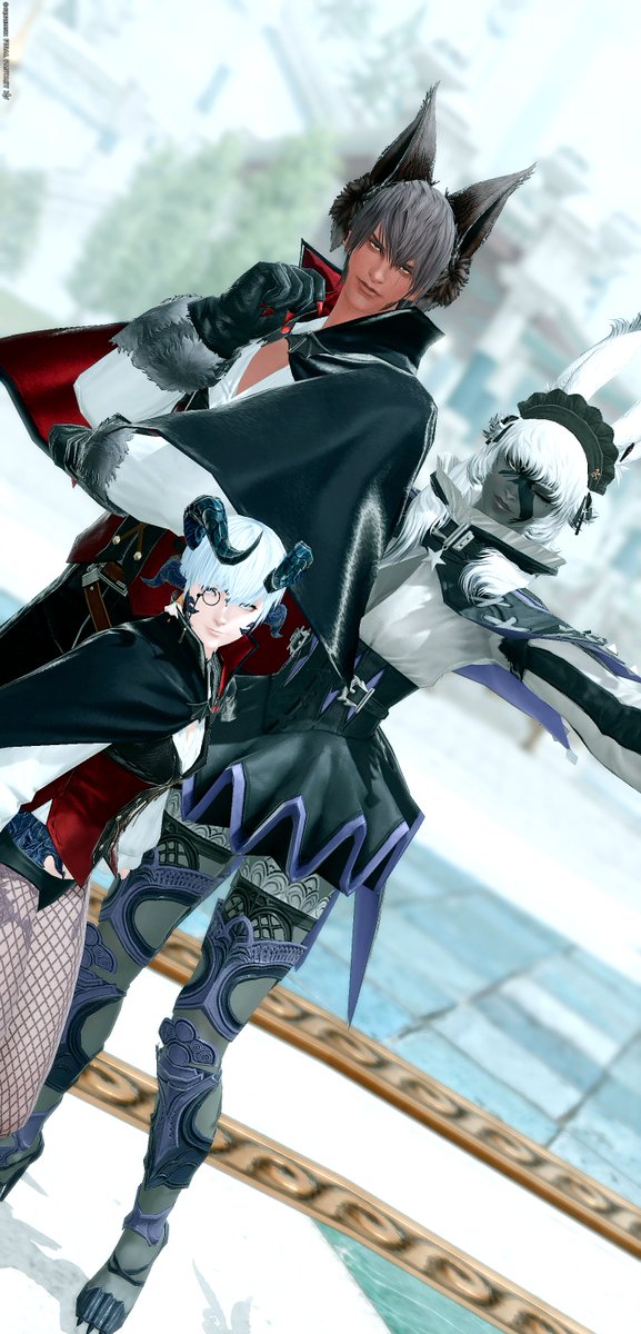 noelleh_ff14's tweet image. えぷえぷと遊んだ！守護天節たのしみね