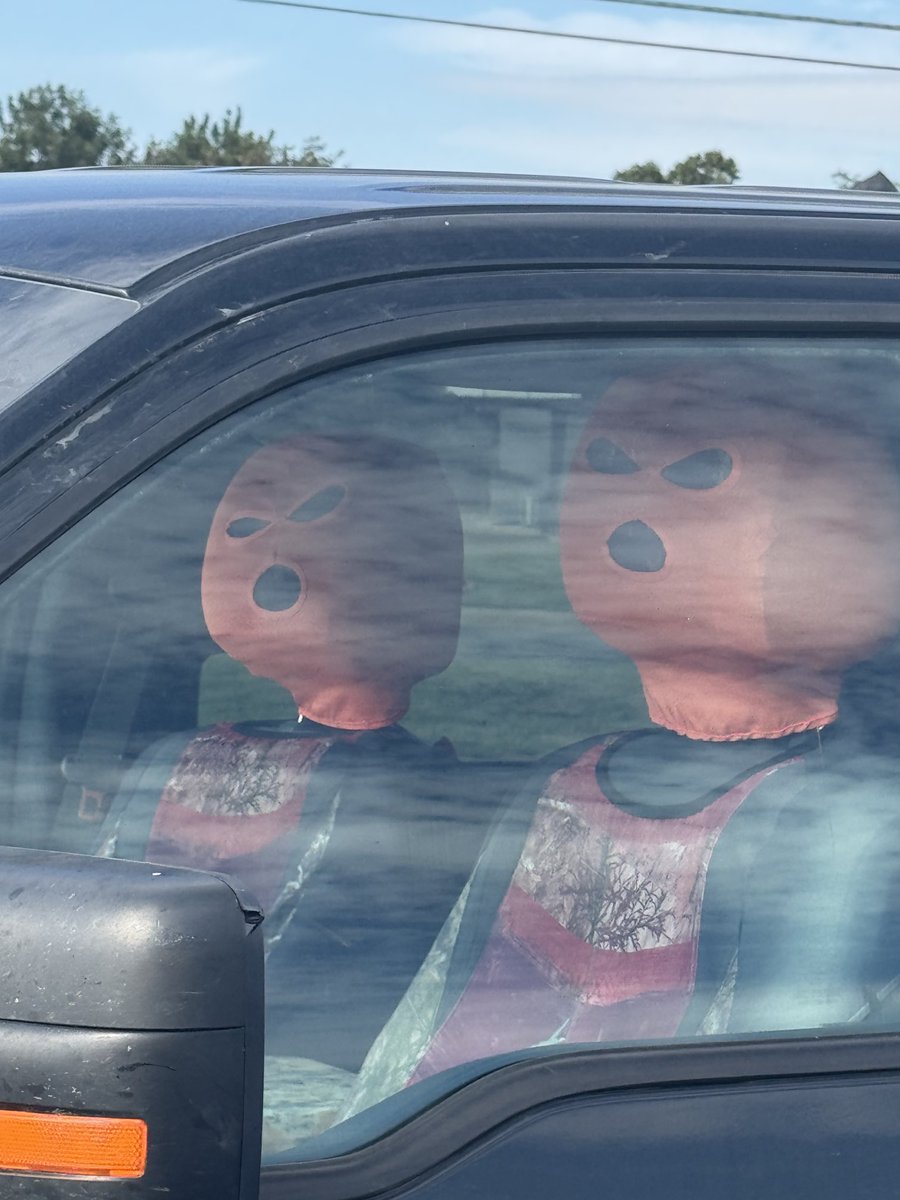 Leaving the gym, these guys pulled up next to me. I think the may be E.T.’s