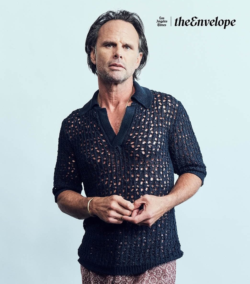 ella purnell and walton goggins photographed by shayan asgharnia