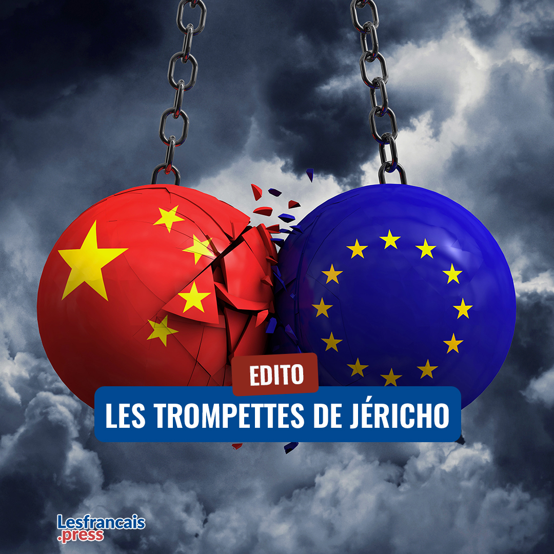 🎺 Les trompettes de Jéricho : la guerre subliminale ! 
DominatiLaurent décrypte les nouvelles formes de guerre menées par drones, trolls et purges. Le vrai face-à-face oppose le modèle chinois au modèle européen tandis que la démocratie libérale redevient minoritaire dans le