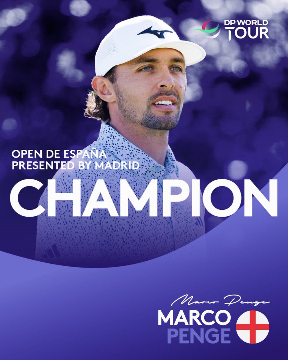LevelsPicks's tweet image. THIRD WIN THIS SEASON! 👏

Marco Penge wins the 2025 Open de España presented by Madrid 🏆

#OpenEspana