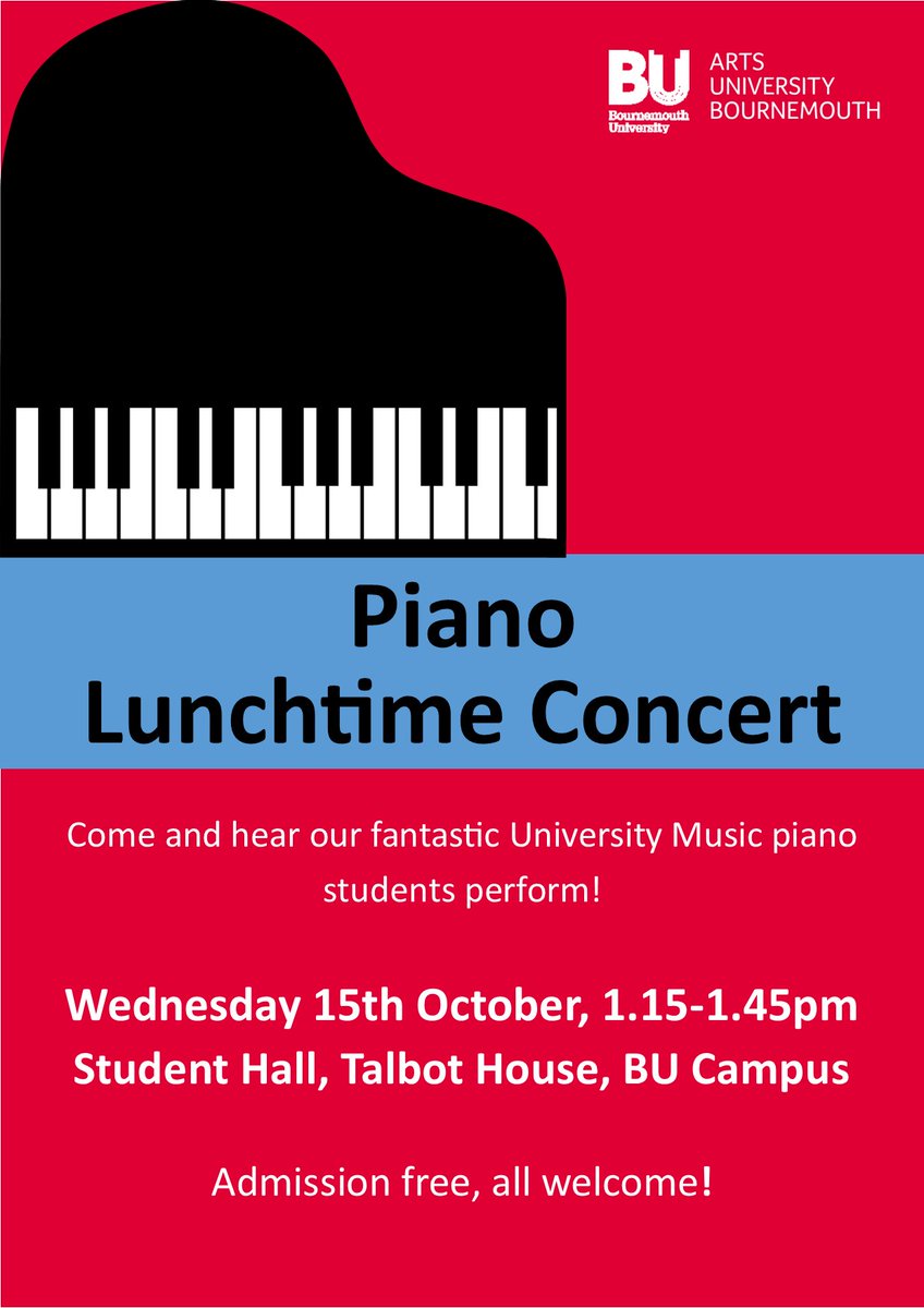 University Music Bournemouth tweet media