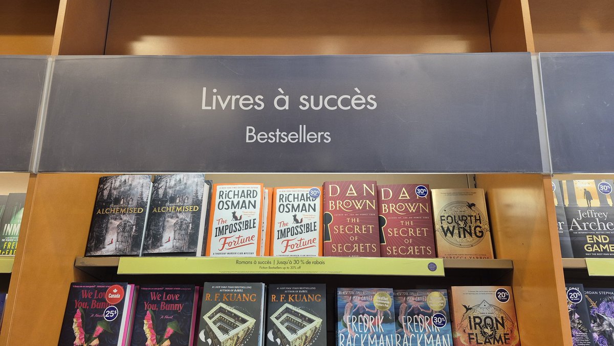 westminster_mag's tweet photo. Spotted in Indigo bookshop, Montreal 🇨🇦 @richardosman https://t.co/NKEmWiukk3