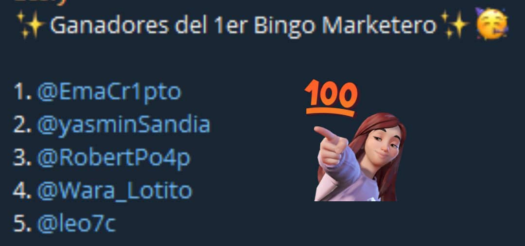 YasminSandia's tweet image. Gracias a la comunidad @marketersweb3 por el bingo educativo fue genial 😍🥳 gracias por el apoyo a @oortechES excelente y divertido 👍🏻