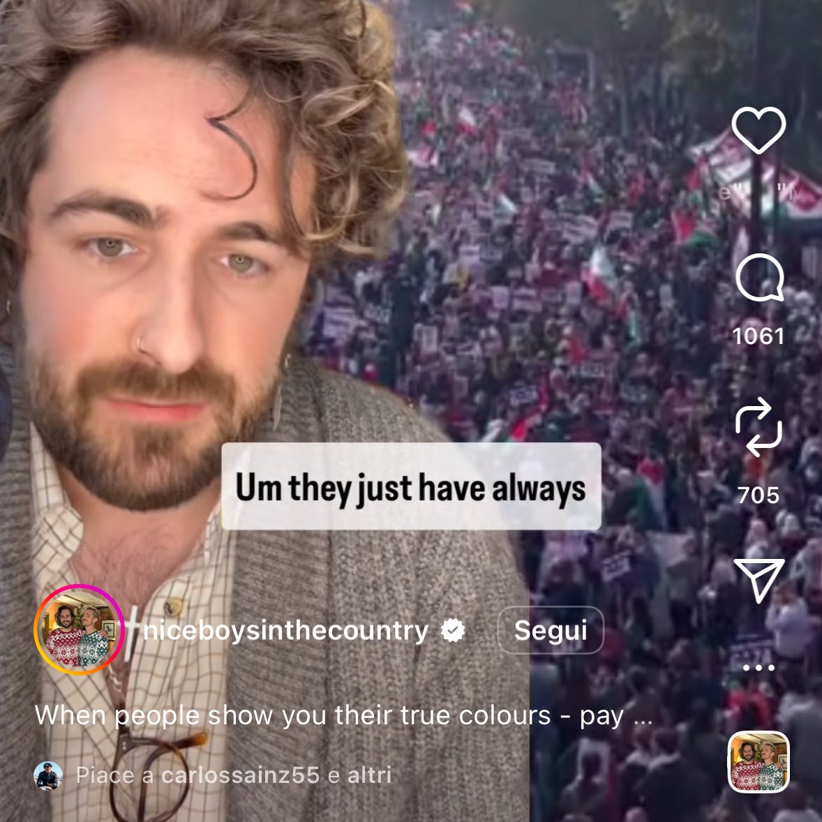 CHUUFFINO's tweet image. wtf is carlos sainz liking on ig????
