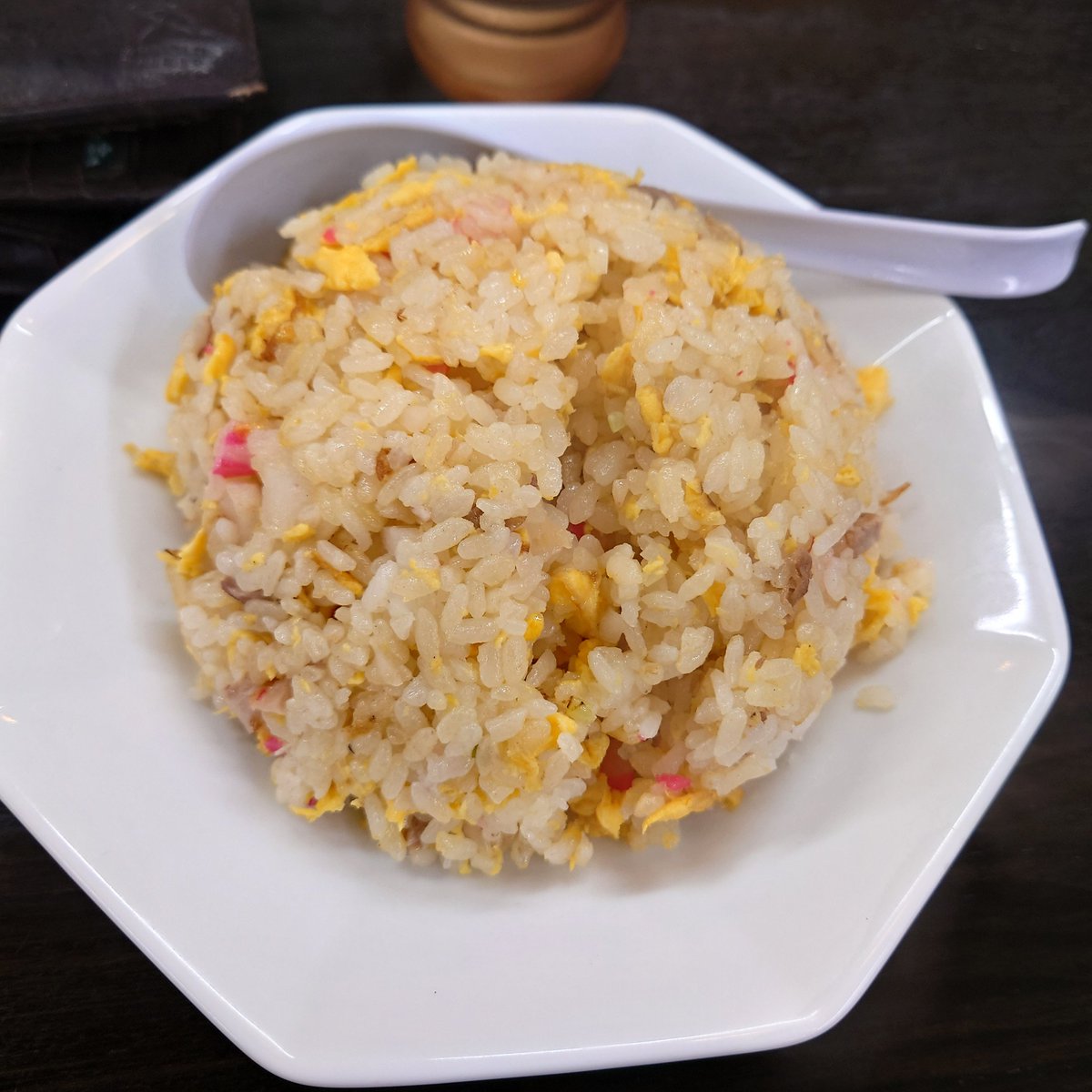 晩御飯はキング&amp;クィーン近くの南京亭狭山ヶ丘店
見た目満点しっとり系の炒飯がまじ旨い✨️