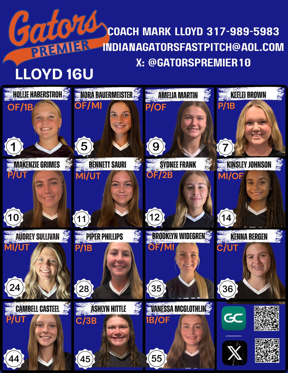 <a href="/GrimesMak2029/">Makenzie Grimes 2029</a> <a href="/Holliehaberstr2/">Holliehaberstroh</a> <a href="/nora_b_5/">Nora Bauermeister</a> <a href="/Sydfrank12/">Sydnee Frank (2028)</a> <a href="/KeeleiBrown/">Keelei Brown</a> <a href="/bennettsauri11/">Bennett Sauri 2028</a> <a href="/Sydfrank12/">Sydnee Frank (2028)</a> <a href="/KinsJohnson14/">Kinsley Johnson</a> <a href="/audreyjo2028/">Audrey Sullivan</a> <a href="/PiperPhillips27/">Piper Phillips</a> <a href="/brooklynwid35/">Brooklyn Widegren</a> <a href="/KJbergen36/">KJ Bergen 36</a> <a href="/CambellCast29/">Cambell Casteel 2029</a> <a href="/Ashlyn_Hittle28/">Ashlyn Hittle</a> <a href="/VMcGlothlin55/">Vanessa Mcglothlin</a> <a href="/Indianagators20/">Indianagatorsfastpitch</a>