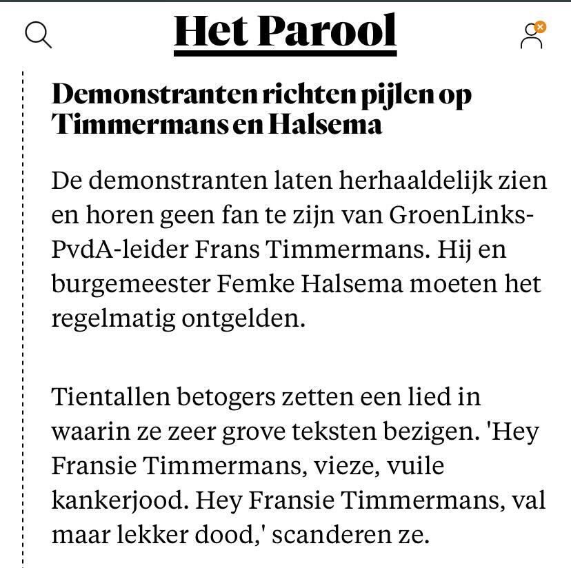 jesseklaver's tweet image. Deze walgelijke extreemrechtse spreekkoren zijn niet alleen een directe bedreiging voor de veiligheid van onze politiek leider, maar ook een poging om de sociale meerderheid in ons land het zwijgen op te leggen.
Dat laten we nooit gebeuren. Wij staan op tegen haat.