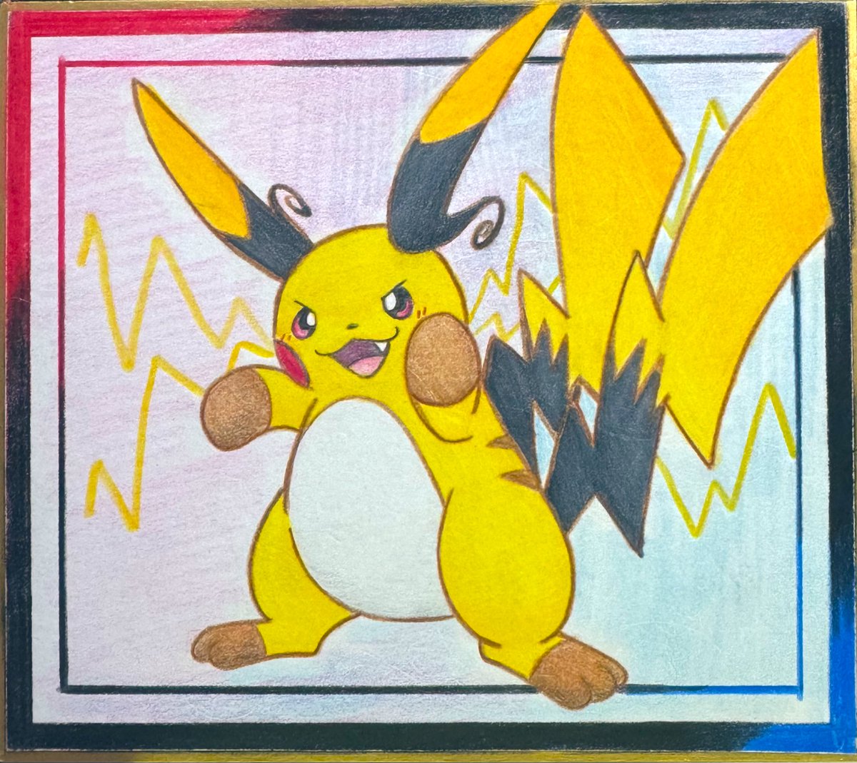 メガライチュウX⚡️
メガライチュウY⚡️

 #うさ吉郎イラスト