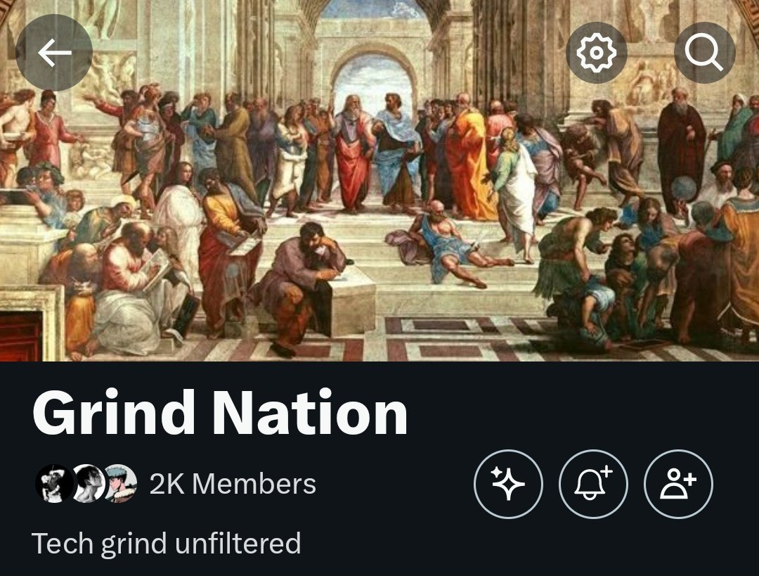 d4rsh_tw's tweet image. There's only one tech community, only one Nation that's Grind Nation 🔥
We created this group on 12 Sept and now it's 12 Oct. We crossed 2K in just one month!
One of the coolest communities to showcase your projects, blogs, threads and tech posts. If you're posting good content…