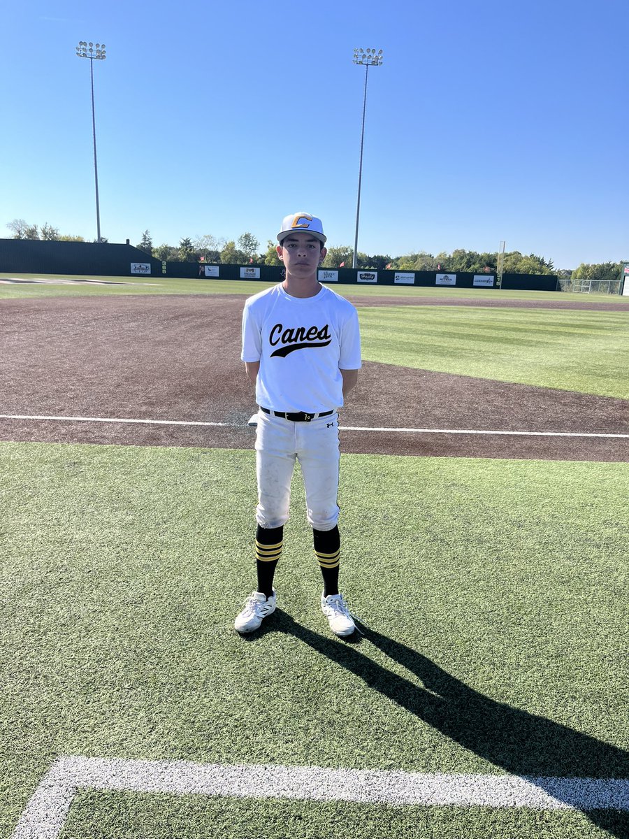 F: <a href="/canes_recruits/">Canes SW Recruiting</a> 2029 Tofoya 6, TBT Ballers Texas 15u Calderon 2
PoG: Julian Caliendo 4.0 IP, 4 K, ER
