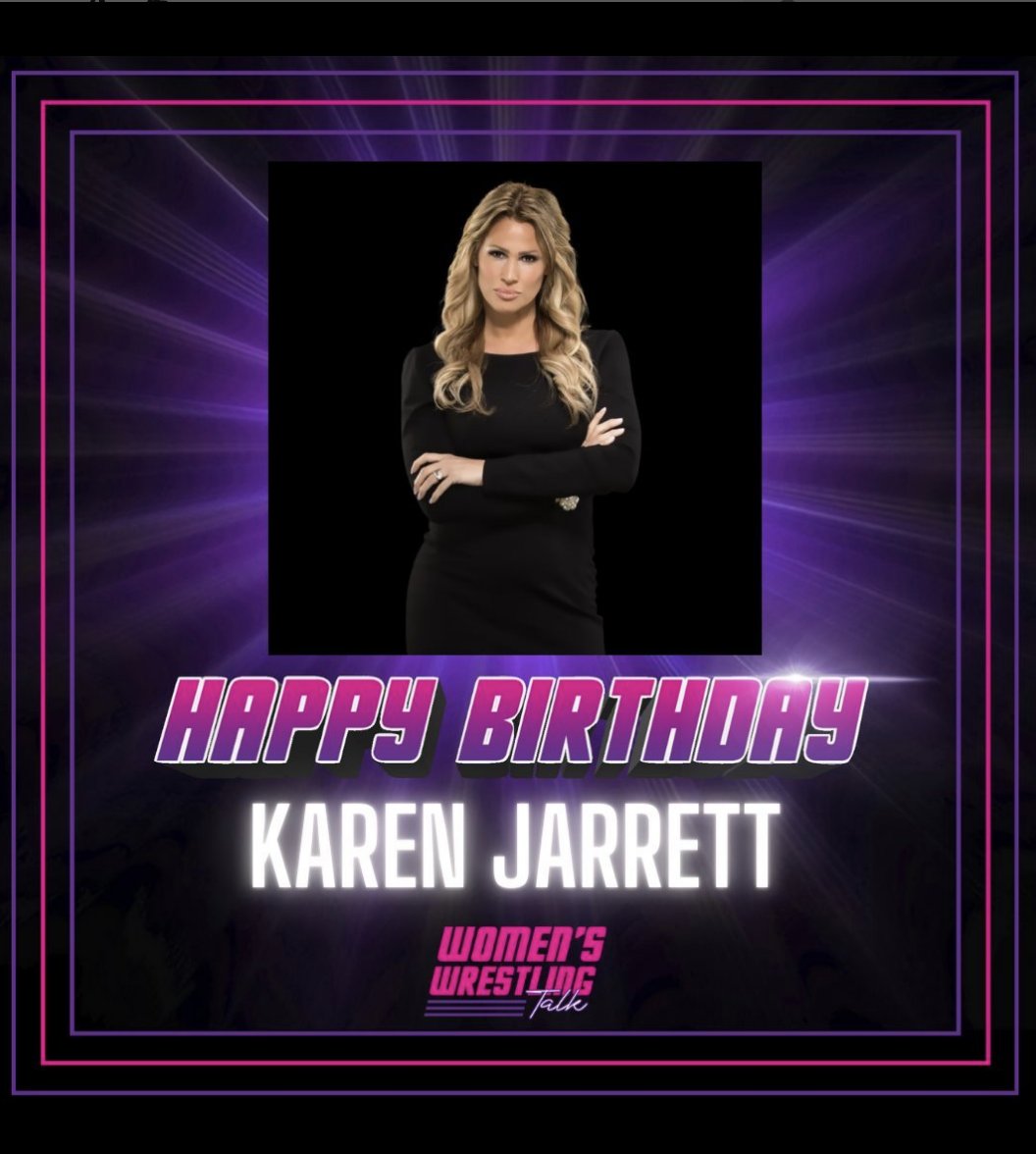Happy Birthday to the amazing <a href="/karenjarrett/">Karen Jarrett</a> !

#happybirthday