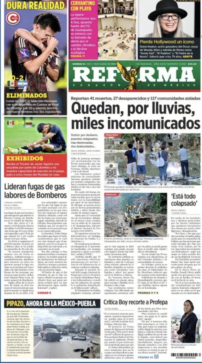circulo_depoder's tweet image. 🔴 Estas son las primeras planas de los periódicos más importantes de circulación Nacional. 

#Nacional #Morelos
