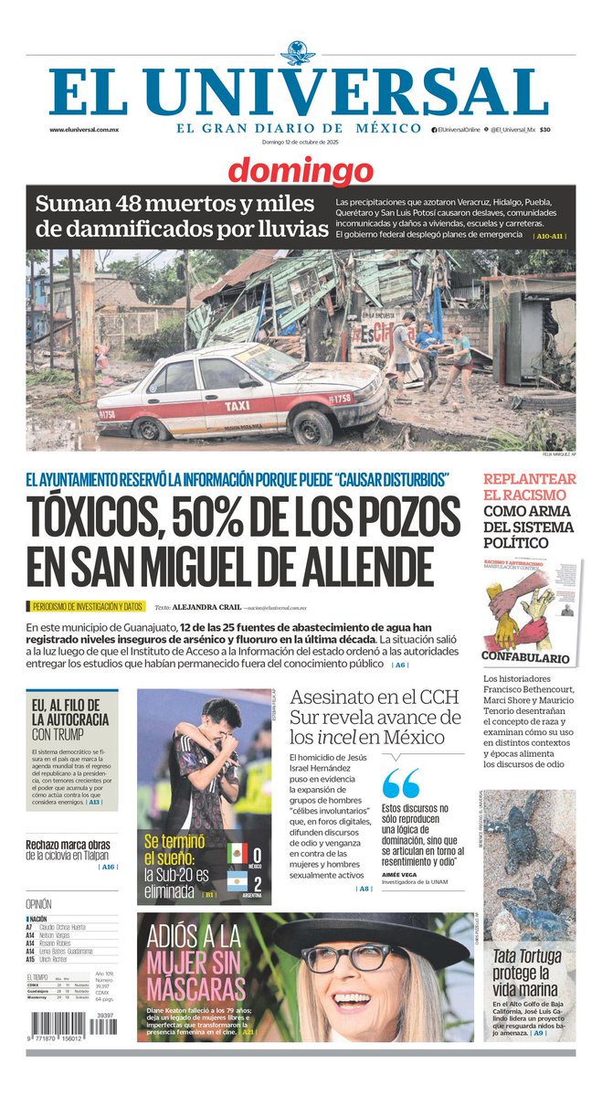 circulo_depoder's tweet image. 🔴 Estas son las primeras planas de los periódicos más importantes de circulación Nacional. 

#Nacional #Morelos