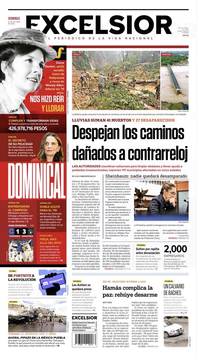 circulo_depoder's tweet image. 🔴 Estas son las primeras planas de los periódicos más importantes de circulación Nacional. 

#Nacional #Morelos