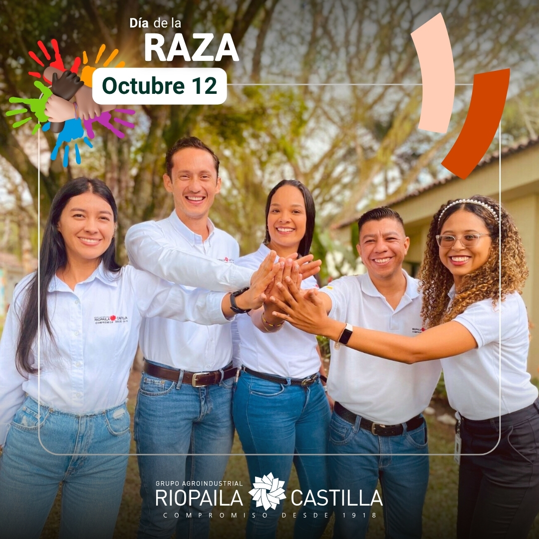 RioCas's tweet photo. Nuestra gente, con su diversidad y tradiciones, impulsa un propósito que nos une: #cuidarelplaneta, #generarprogreso y #endulzar el #desarrollo de Colombia.
#díadelaraza #gentequetransforma #Compromisodesde1918 https://t.co/zjWIsB3y26