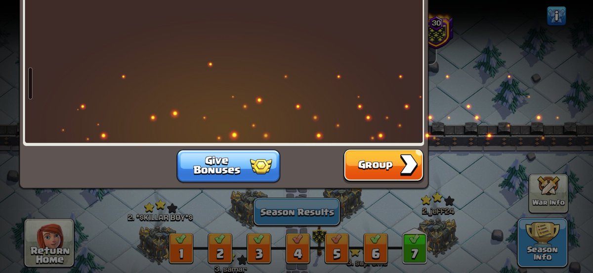 Monuranjan50's tweet photo. Hey  clash of clan official, it's inform to u that we are unable to give the bonuses to the clanmates and also we are unable to play clan war after recent maintenance break....coud help us solve this issues...our clan tag  #8YVU9CL2 https://t.co/PEXsGRHsaG