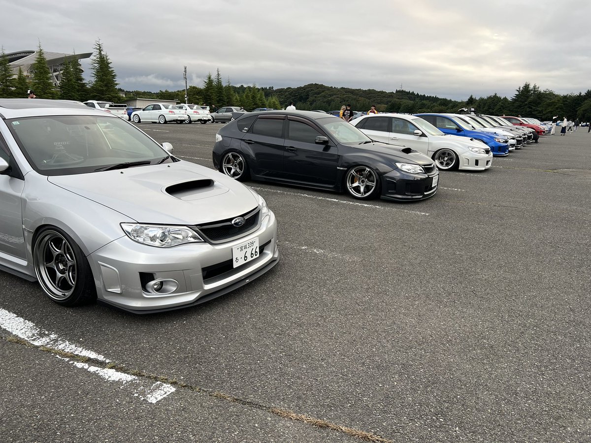 お疲れ様でした
ふくらはぎと腰がブローしました

#AutumnSUBARU2025