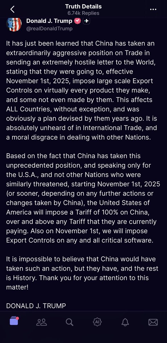 jacksonSonle's tweet photo. With the U.S. set to impose a 100% tariff on Chinese goods — Vietnamese businesses are looking at a major window of opportunity

This is a once-in-a-decade opportunity for Vietnamese companies to step into a new global supply chain. https://t.co/AzCVVT8EdT