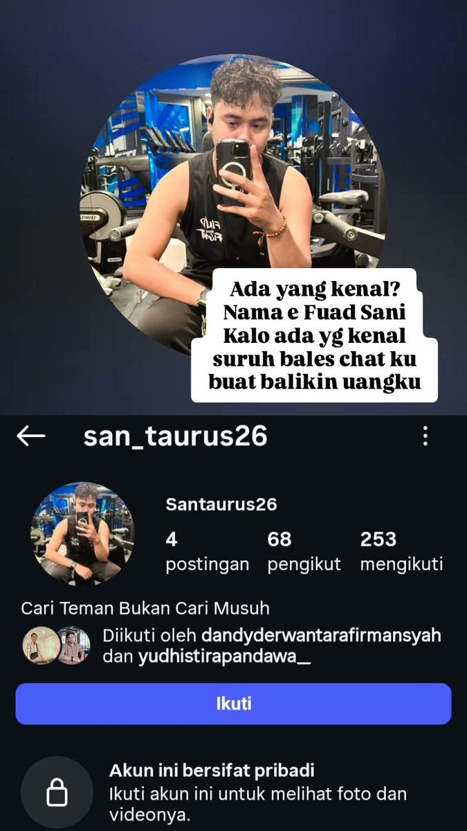 fprygaa__1009's tweet image. Skrng kata e stay Jogja mungkin ada yang tau atau kenal suruh balikin uang ku ya
#jogjakarta #gresik