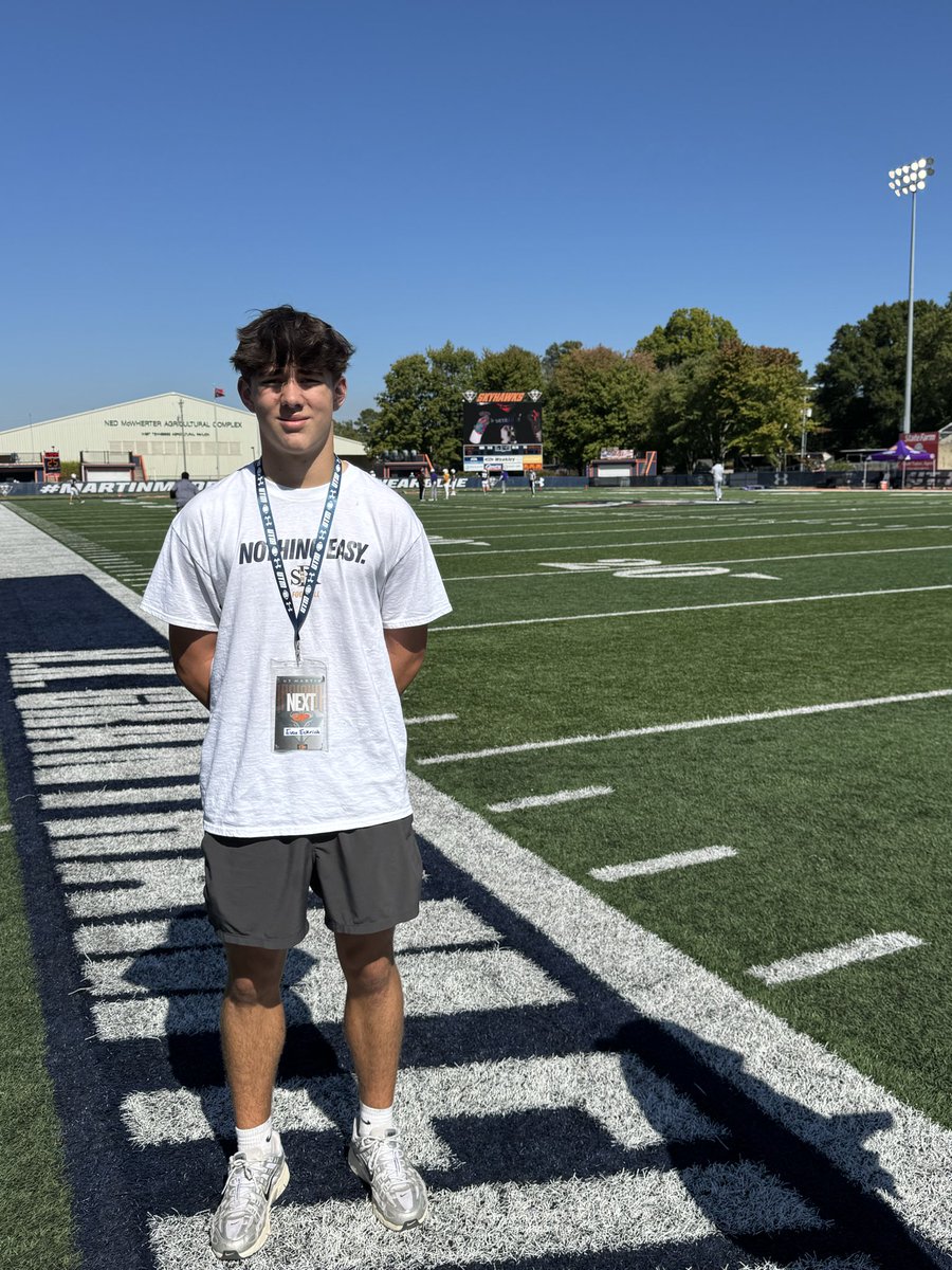 Thank you to <a href="/UTM_FOOTBALL/">UT Martin Football</a> and <a href="/CoachLeno_UTM/">Lenon James Jr.</a> for the game day invite! I had a great time and it was a great win! 

#qb #classof2028 #football #recruitment <a href="/JPRockMO/">JP Rock</a> <a href="/elitefootball/">EliteFootballAcademy</a> <a href="/PrepRedzoneMO/">Prep Redzone Missouri</a> <a href="/sixstarfootball/">Six Star Football | PLUS+</a> <a href="/GSV_STL/">Gateway Sports Venue</a>