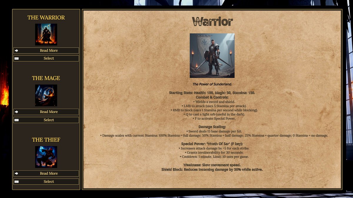 AdrianRorker's tweet image. Making progress on The Dark Crescent Adventures: Darkest Depth! 🚀
1: Full character system: Warrior, Mage, Thief ✅
2: VFX mostly done ✨
3: First Level Underway.
4: UI redesigned & Note system added 🎨
Link To Video : youtube.com/watch?v=cm9hkS…
#gamedevs #indiedev #godot