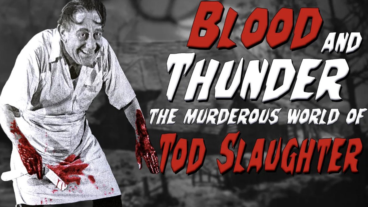 Our new special looks at the Blood and Thunder melodramas of Tod Slaughter. youtube.com/watch?v=KdaFx2…