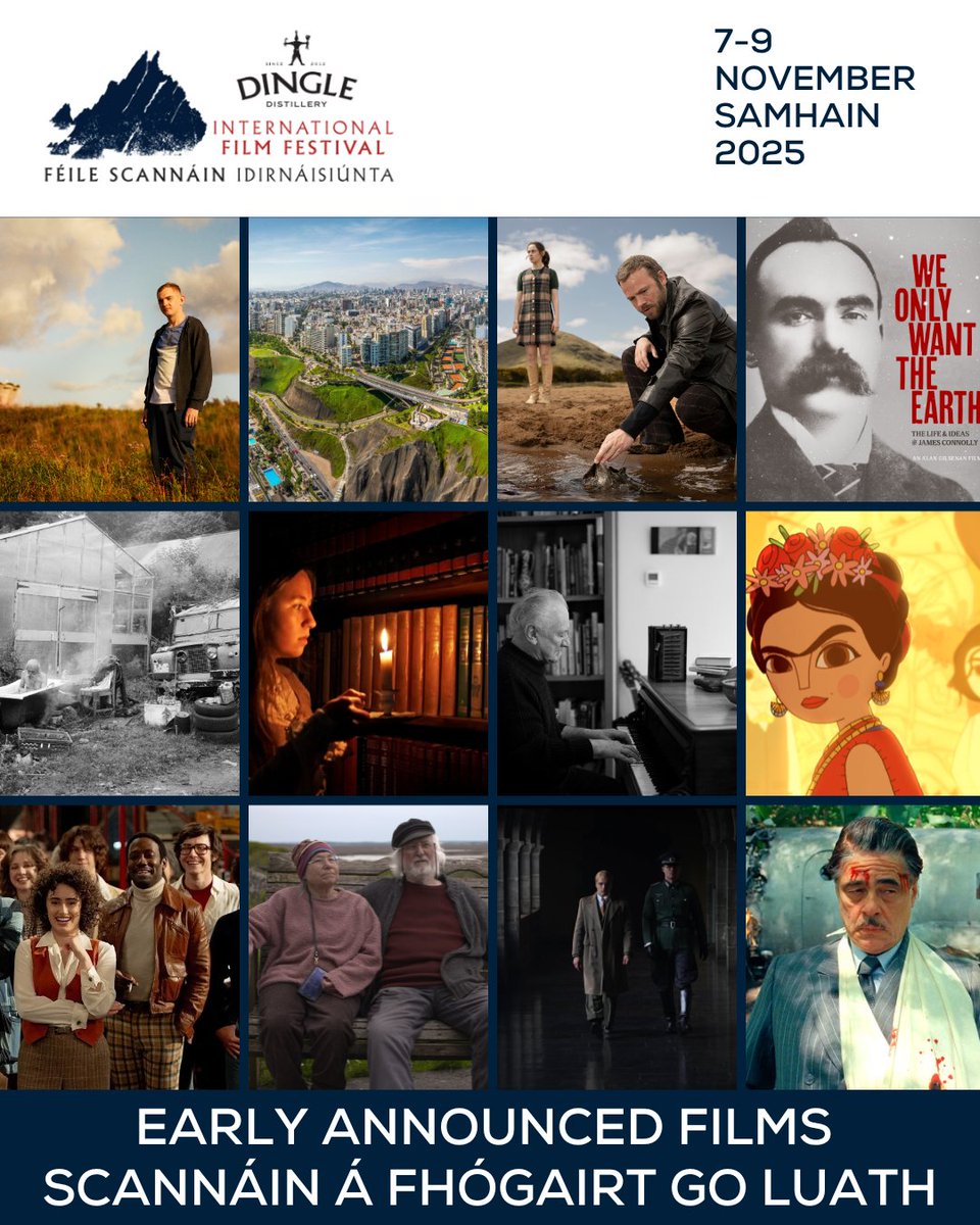 Dingle Distillery International Film Festival (@filmfestdingle) on Twitter photo <a href="/DingleWhiskey/">Dingle Distillery</a> <a href="/DingleSkellig/">Dingle Skellig Hotel</a> <a href="/NEWKDNews/">NEWKD</a> <a href="/artscouncil_ie/">The Arts Council / An Chomhairle Ealaíon</a> <a href="/ScreenIreland/">Screen Ireland</a> <a href="/KerryCoArts/">Kerry County Arts</a> <a href="/BrianDeStaic/">Brian de Staic</a> <a href="/Fni_film/">Film Network Ireland</a> <a href="/DiscoverKerry_/">Discover Kerry</a> <a href="/DinglePeninsula/">Dingle Peninsula Tourism</a> Cuir do thicéid in áirithint do scannáin éireannacha & idirnáisiúnta, atá á fhógairt go luath againn, mar chuid d’Fhéile Scannáin Idirnáisiúnta an Daingin, atá ag tarlú ó 7-9ú Samhain.
Cuir do thicéid in áirithint anois dinglefilmfest.com/festival-progr… <a href="/DingleWhiskey/">Dingle Distillery</a> <a href="/DingleSkellig/">Dingle Skellig Hotel</a> <a href="/NEWKDNews/">NEWKD</a> <a href="/artscouncil_ie/">The Arts Council / An Chomhairle Ealaíon</a> <a href="/ScreenIreland/">Screen Ireland</a> <a href="/KerryCoArts/">Kerry County Arts</a> <a href="/BrianDeStaic/">Brian de Staic</a> <a href="/Fni_film/">Film Network Ireland</a> <a href="/DiscoverKerry_/">Discover Kerry</a> <a href="/DinglePeninsula/">Dingle Peninsula Tourism</a> Cuir do thicéid in áirithint do scannáin éireannacha & idirnáisiúnta, atá á fhógairt go luath againn, mar chuid d’Fhéile Scannáin Idirnáisiúnta an Daingin, atá ag tarlú ó 7-9ú Samhain.
Cuir do thicéid in áirithint anois dinglefilmfest.com/festival-progr…
