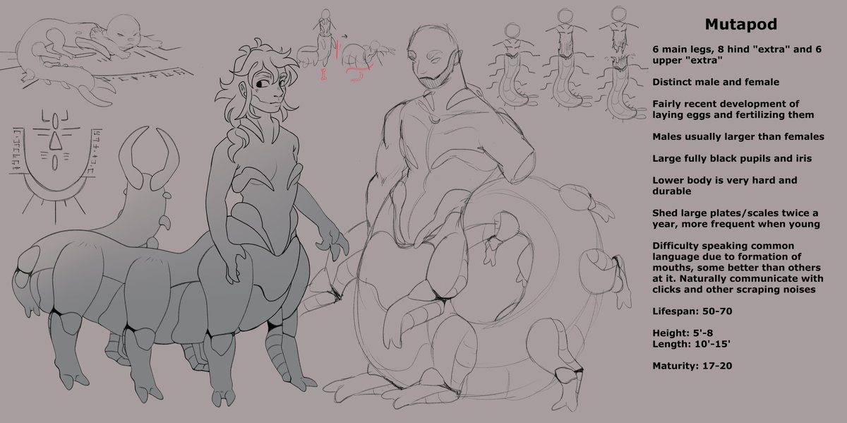 petrichor_yokai's tweet image. finally finished the centitaurs for the minecraft server #art