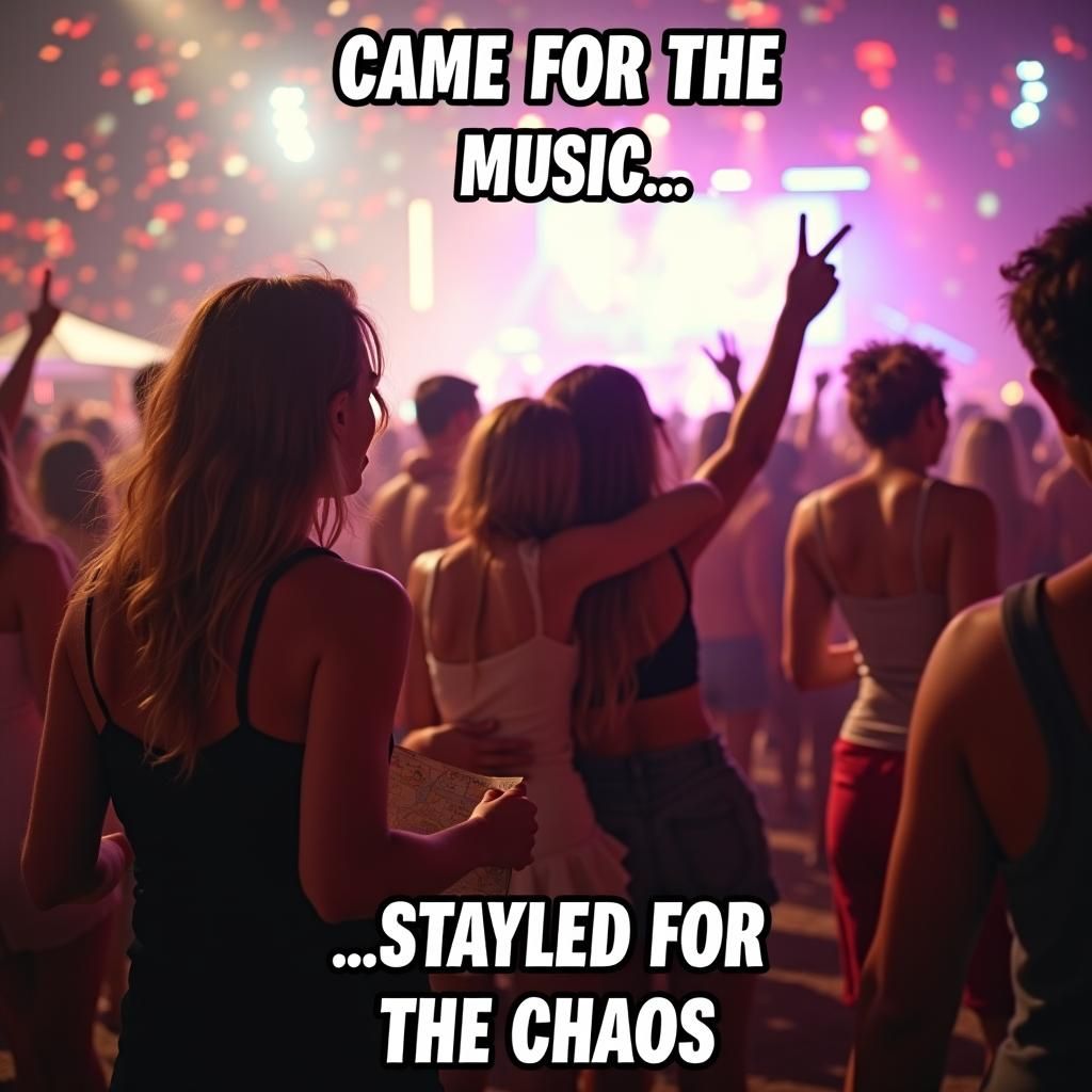 houston_joel's tweet image. When you say you’re “just going for the music” but end up making 10 new best friends, losing your voice, and forgetting where your tent is 😭🎪

@RhunaIO would’ve saved me with AI check-ins, on-chain tickets &amp;amp; digital memories 😂💫

#FestivalLife #Web3Vibes
