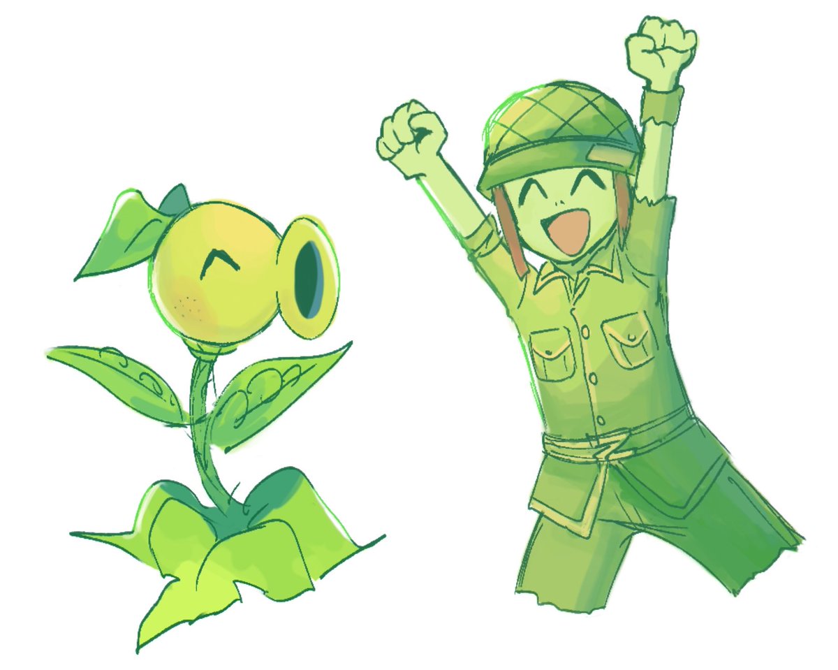 nunza007art's tweet image. 🎉🎉🎉#pvzgw #pvzgw2 #pvzfanart