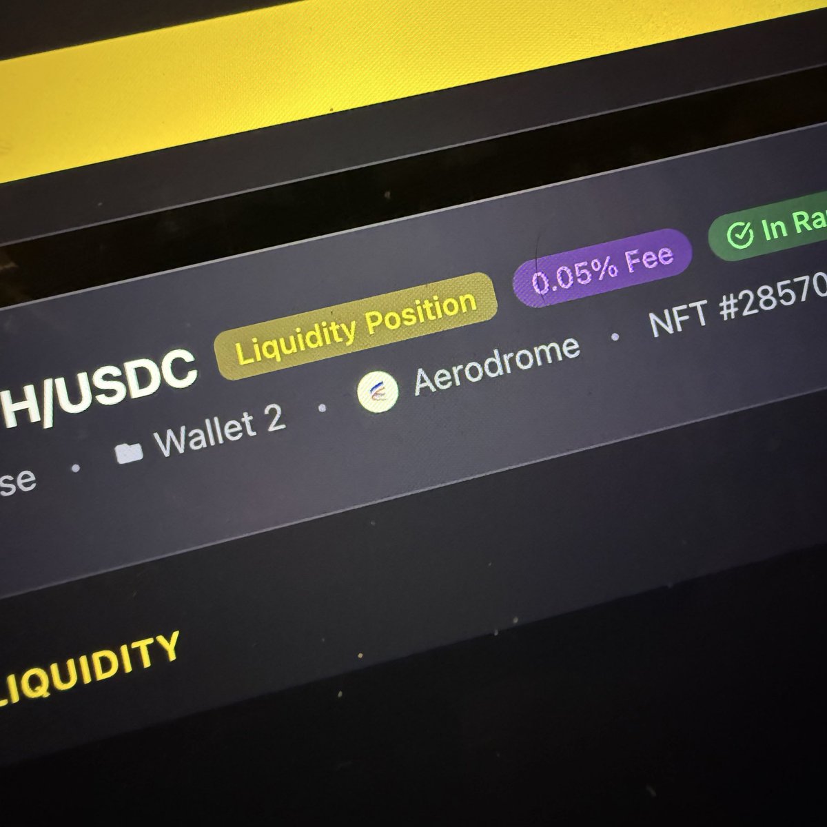 CryptoLabsInc's tweet image. DeFi Buddy now supports Aerodrome! Next up is Orca, VFAT, and Cetus for SUI. What else would you like to see?

Liquidity pool simulator is up and running. Portfolio tracker for P and Ls is up and running. Lending / borrowing tracking is up and running. 

Release to the public is…