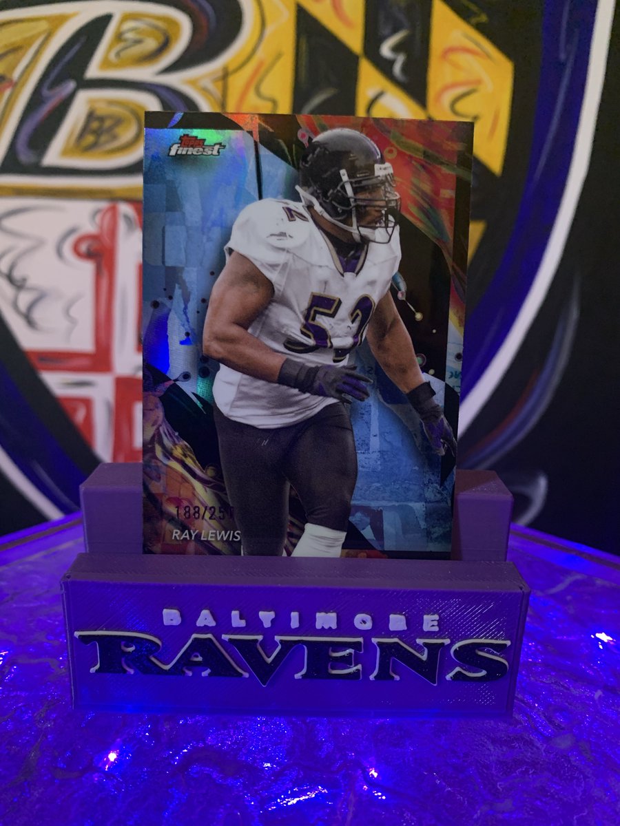 This weeks halftime bonus is a Topps Finest Ray Lewis /250 refractor. Enter using the tweet below and GL!