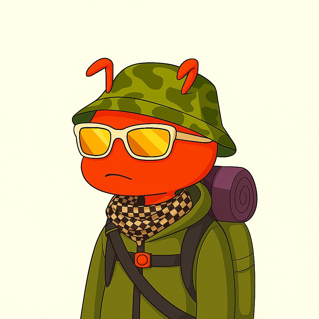 namtxs's tweet photo. 🏆 AriPFP #81

In quiet hues of amber and olive,
he stands, the wanderer soldier.
Not lost, just listening,
to the rhythm of resolve within.

Shades mirror the world’s chaos,
but his gaze never flinches.
The camo hides nothing;
it only honors stillness.

A scarf of patience,
a pack of lessons carried long.
Every path he takes is measured,
every silence, earned.

He doesn’t seek war,
yet he’s ready for it 
armed not with noise, but knowing.

@dubaii_ayman 

(He walks not to escape, but to endure.
Steady heart, steady steps 
a traveler defined by purpose.)