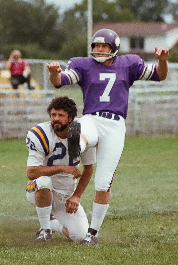 Not many safeties can say they were also their team's holder!