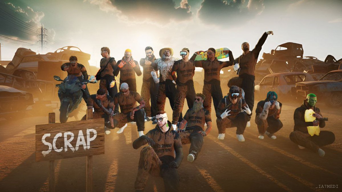 ▪︎ DESKTOP WALLPAPER 🖥
▪︎ SCRAP GANG 🟤 🔥
• #MT  | • #FiveM
• <a href="/ScrapGangMT/">SCRAP Gang</a>