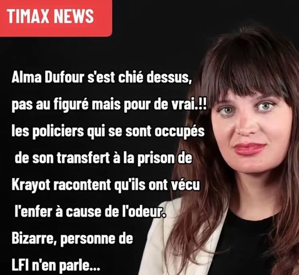 Benjo 🎗️🇮🇱 (@benjo2626) on Twitter photo Cette info est largement sous cotée
Un max de tag pour la merdeuse made in LFI
<a href="/alma_dufour/">Alma Dufour</a> Cette info est largement sous cotée
Un max de tag pour la merdeuse made in LFI
<a href="/alma_dufour/">Alma Dufour</a>