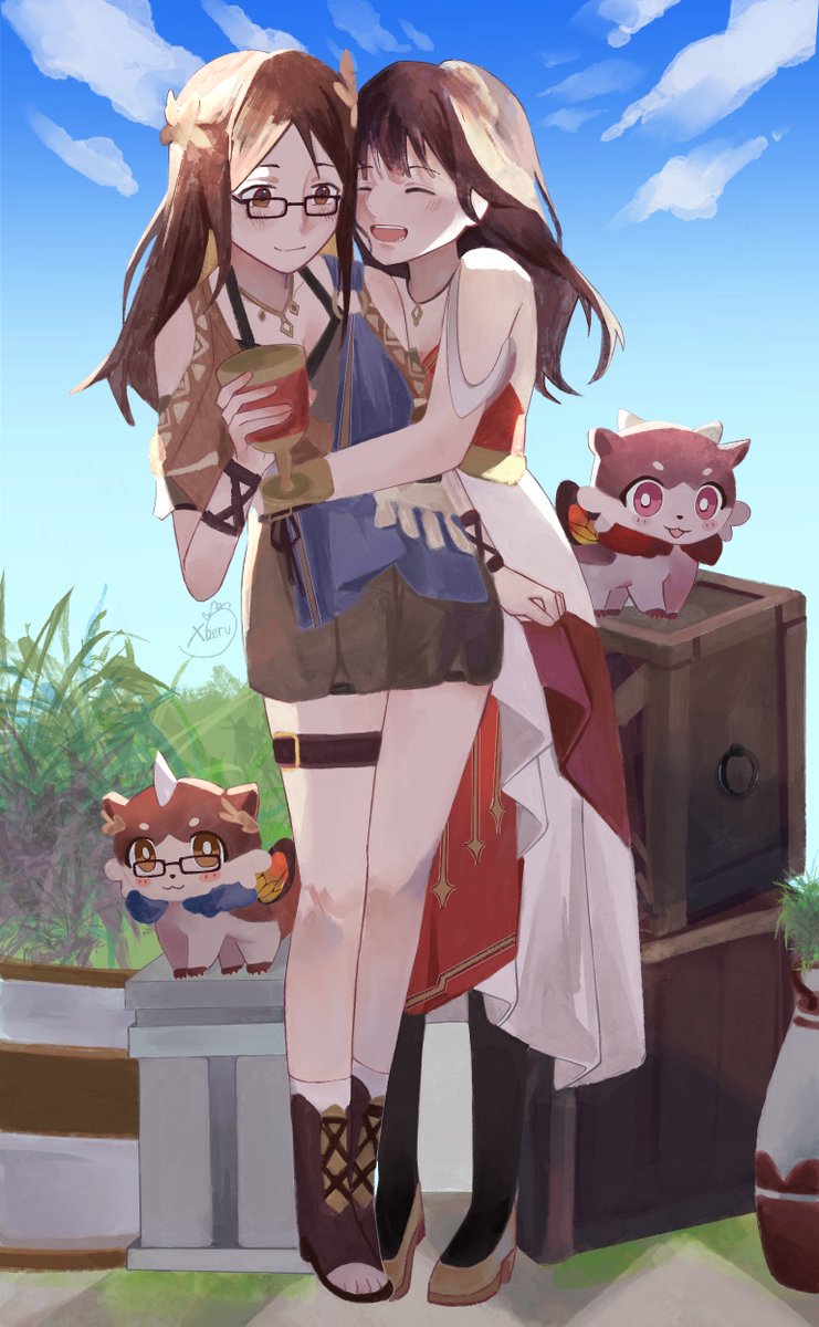 I dreamed that me and gf were living as Styxia locals... (wondering which cycle was that)

#honkaistarrail #amphoreus #chimera #hsroc