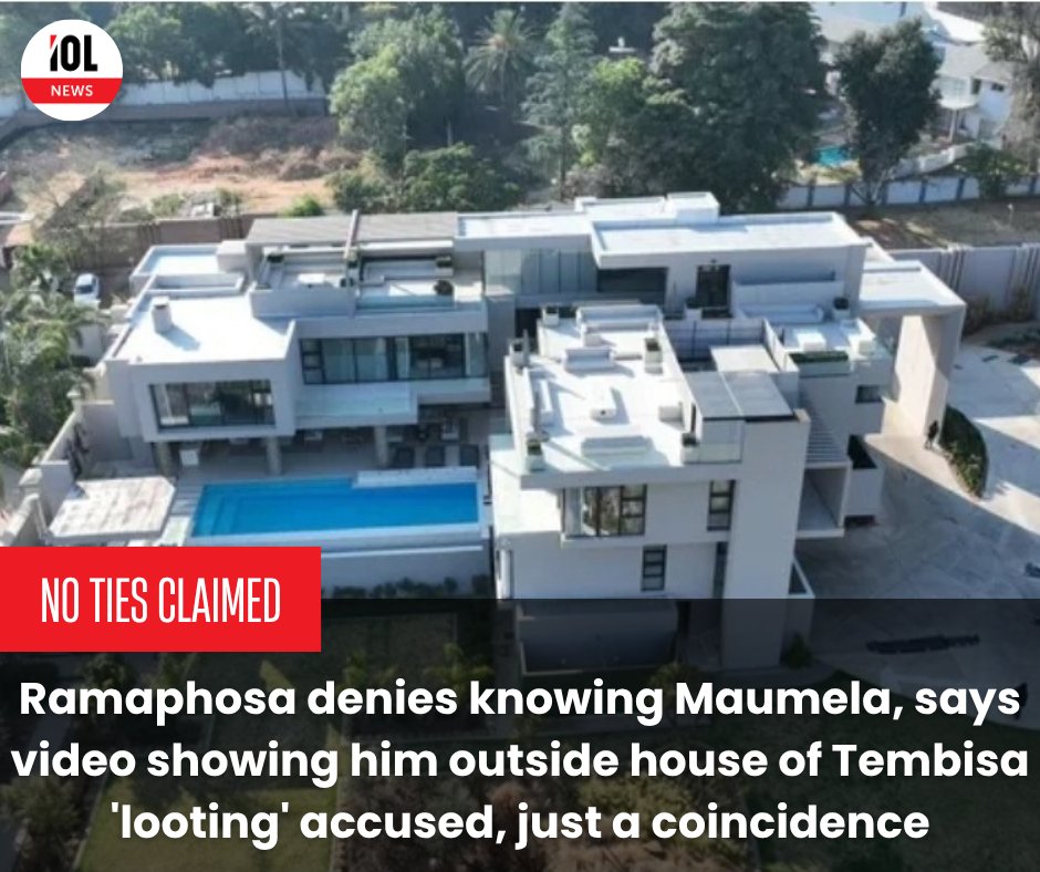 President Cyril Ramaphosa's spokesperson said a video showing him outside the Sandton home of Hangwani Maumela - a central figure in a massive corruption scandal involving the looting of over R2 billion from Tembisa Hospital - is purely coincidental.
#news #CyrilRamaphosa